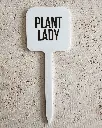 Plant Lady Pflanzenstecker aus Acryl